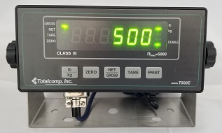 T500E Totalcomp indicator w/ green LED display